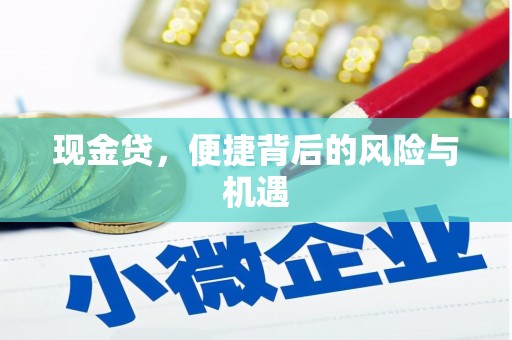 即墨现金贷，便捷背后的风险与机遇