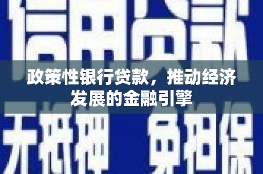 即墨政策性银行贷款，推动经济发展的金融引擎