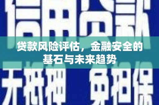 即墨贷款风险评估，金融安全的基石与未来趋势