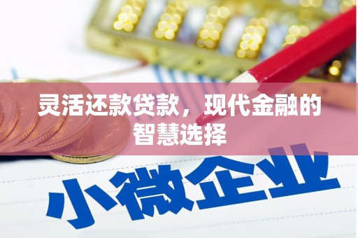 即墨灵活还款贷款，现代金融的智慧选择
