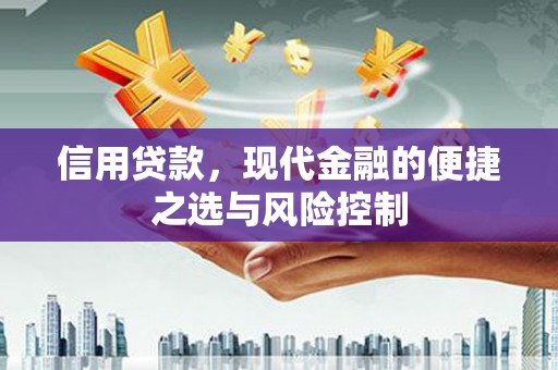 即墨信用贷款，现代金融的便捷之选与风险控制