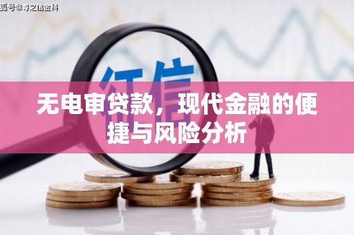 即墨无电审贷款，现代金融的便捷与风险分析