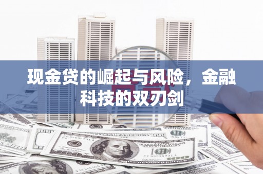 即墨现金贷的崛起与风险，金融科技的双刃剑