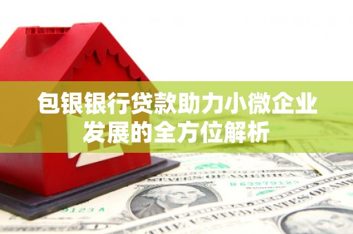 即墨包银银行贷款助力小微企业发展的全方位解析