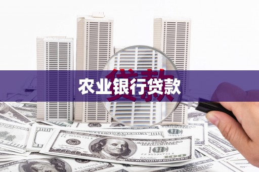 即墨农业银行贷款