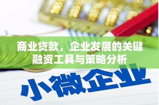 即墨商业贷款，企业发展的关键融资工具与策略分析
