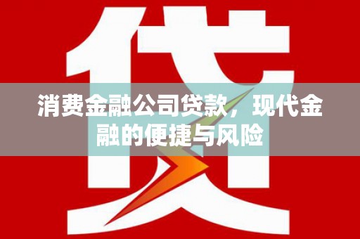 即墨消费金融公司贷款，现代金融的便捷与风险