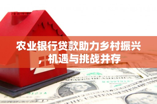 即墨农业银行贷款助力乡村振兴，机遇与挑战并存